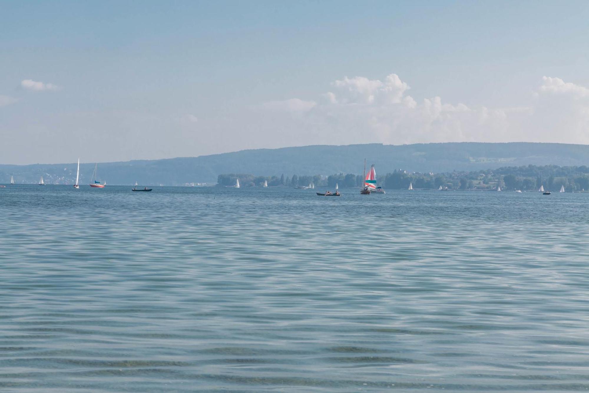 Ferienwohnung Am Weiher Meersburg Esterno foto