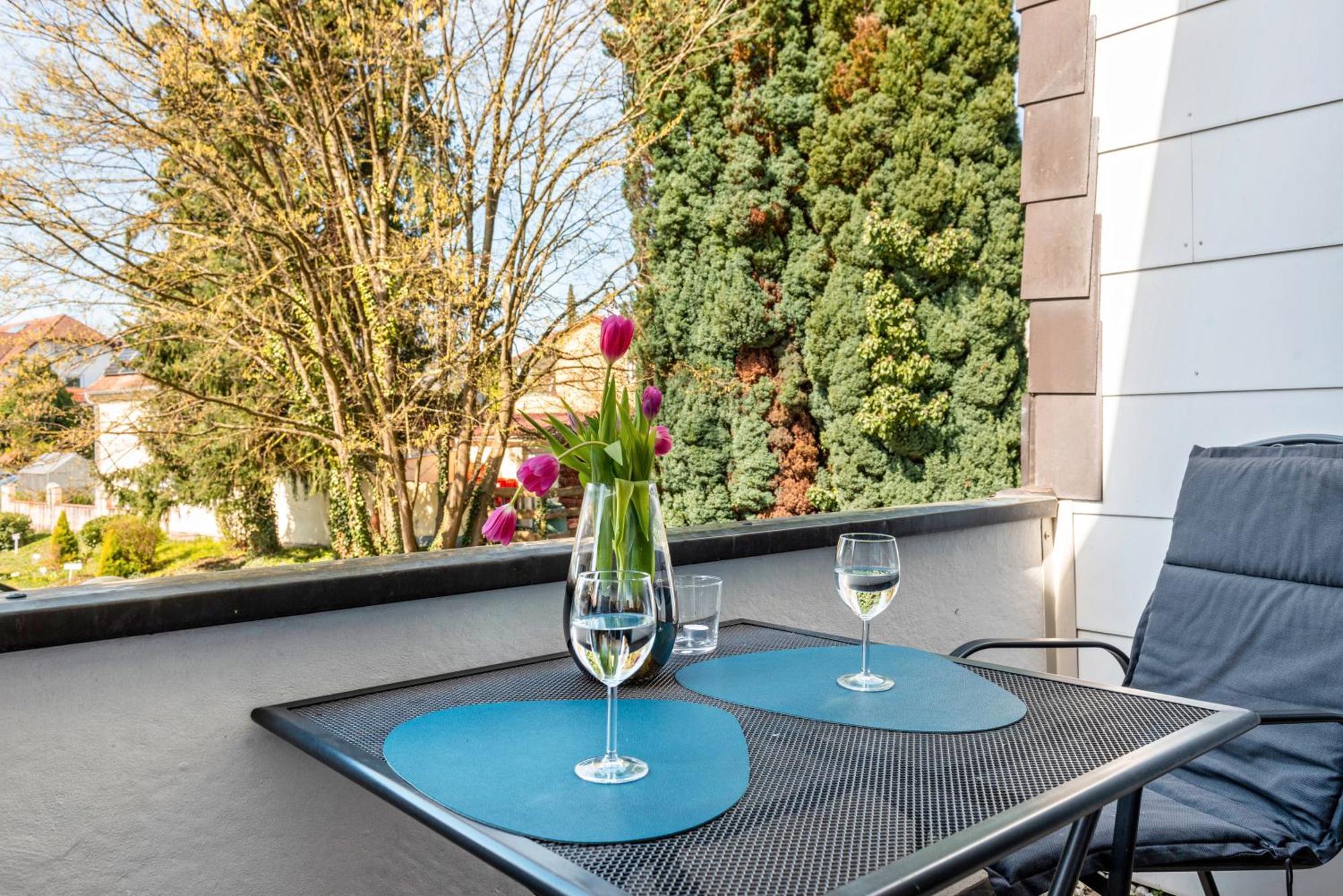 Ferienwohnung Am Weiher Meersburg Esterno foto